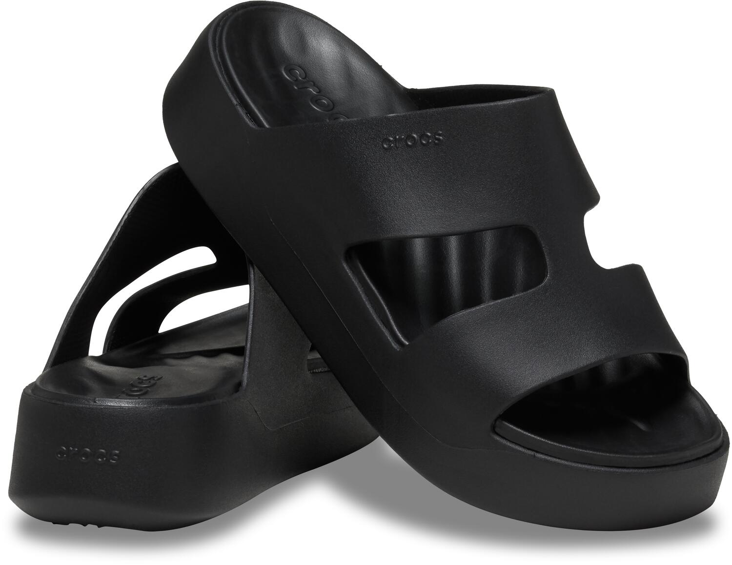Getaway Platform H-strap sandaler - sort